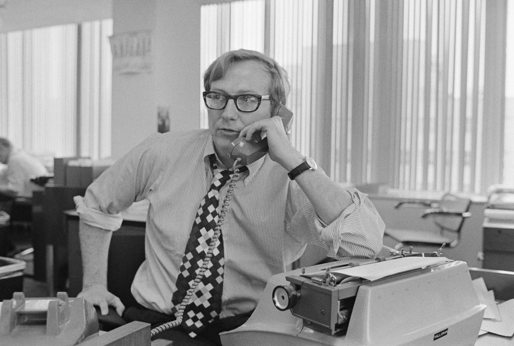 New York Times reporter Seymour Hersh in 1974. File photo by Wally McNamee/Corbis