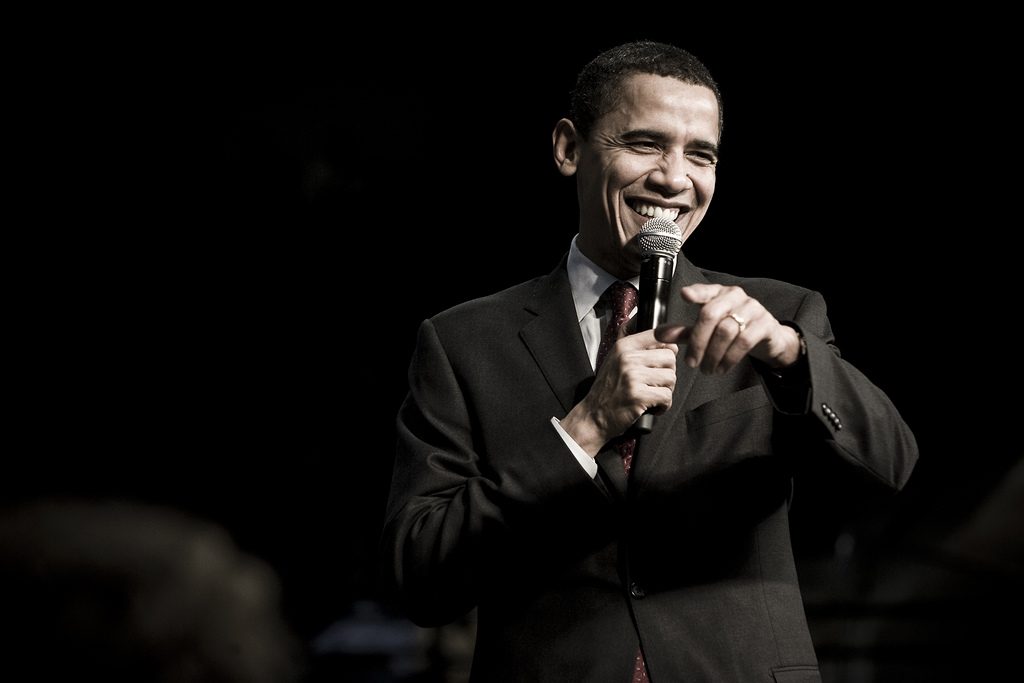 Barack Obama >Flickr/Joe Crimmings